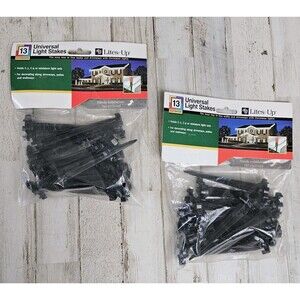 26 4.5" Universal Light Stakes Holds C7, C9, or Miniature Lights Emerald 31021